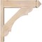 Ekena Millwork Olympic Smooth Arts and Crafts Outlooker, Douglas Fir, 5 1/2"W x 20"D x 20"H OUT06X20X20OLY03SDF - alternate 3